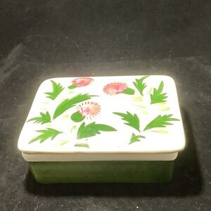 Stangl Pottery Thistle Box with Lid